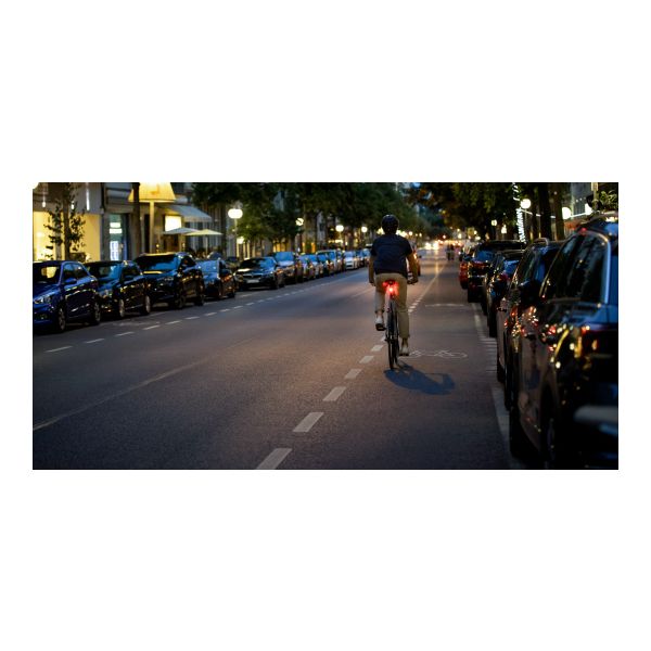 Load image into Gallery viewer, Sigma curve achterlicht led op batterij aan uit 17450
