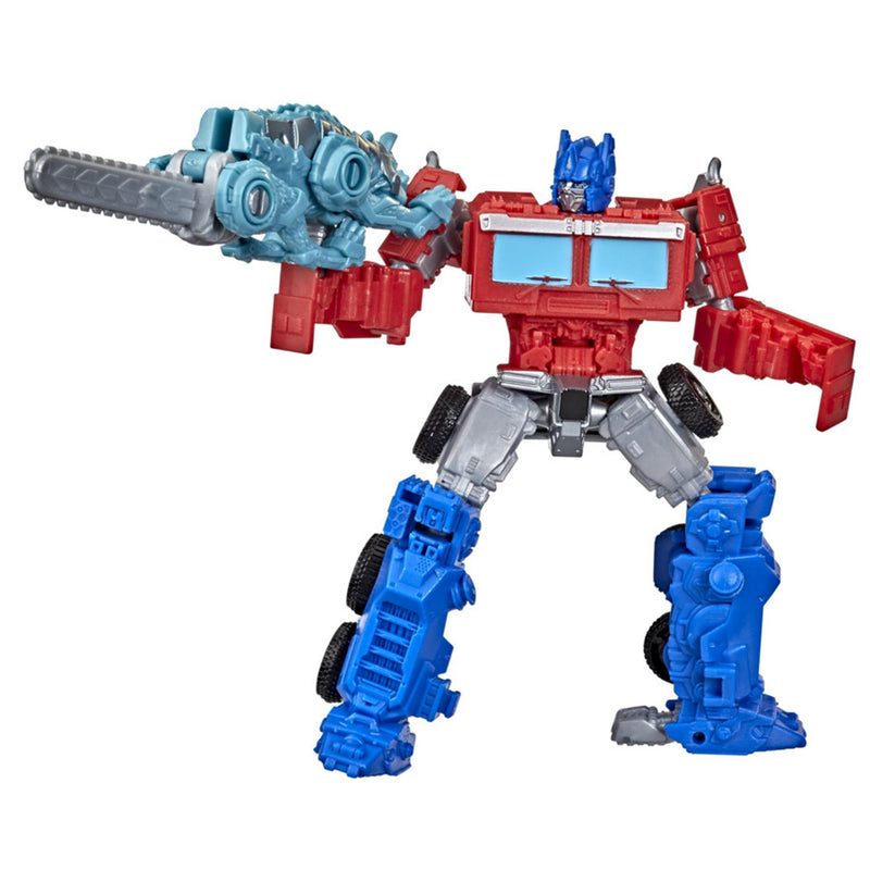 Load image into Gallery viewer, Hasbro Transformers Rise of the Beasts Weaponizer Actiefiguren Optimus Prime Cheinclaw