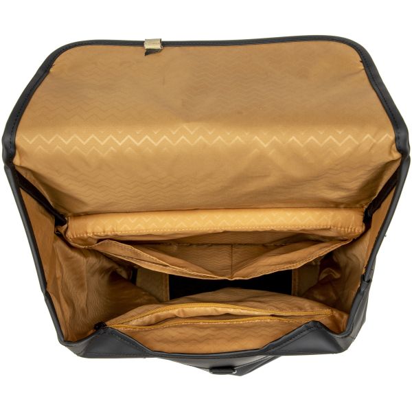 Load image into Gallery viewer, Odense Backpack - Stevige rugzak voor fiets - Zwart Groen