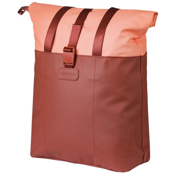 Load image into Gallery viewer, Basil b.v. tas basil vive shopper bordeaux roze | mik hooks | 20l