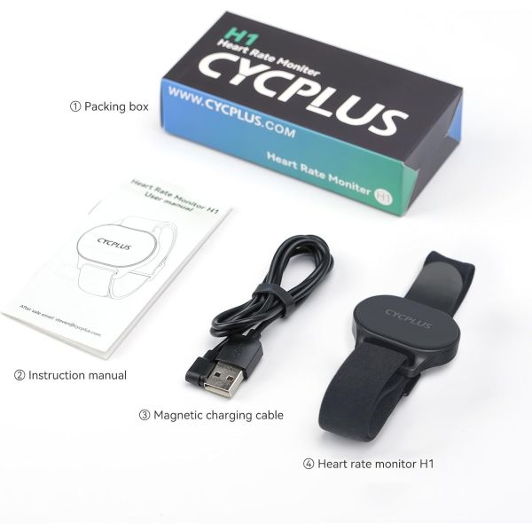 Laden Sie das Bild in Galerie -Viewer, Cycplus hartslagmeter h1 (armband)