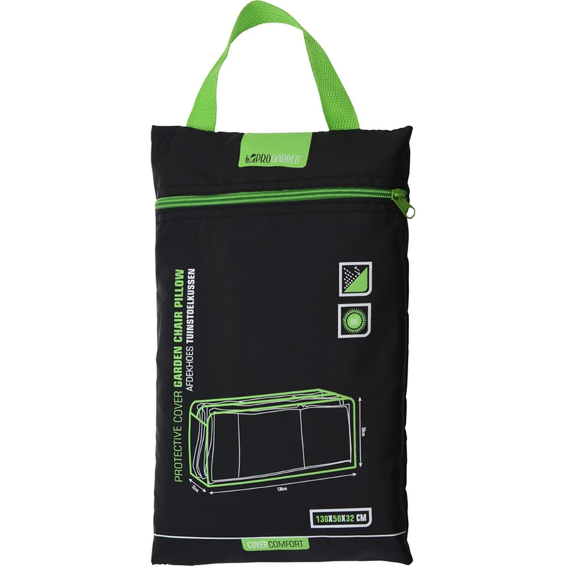 Load image into Gallery viewer, Pro garden tuinkussenhoes 130x50x32 zwart
