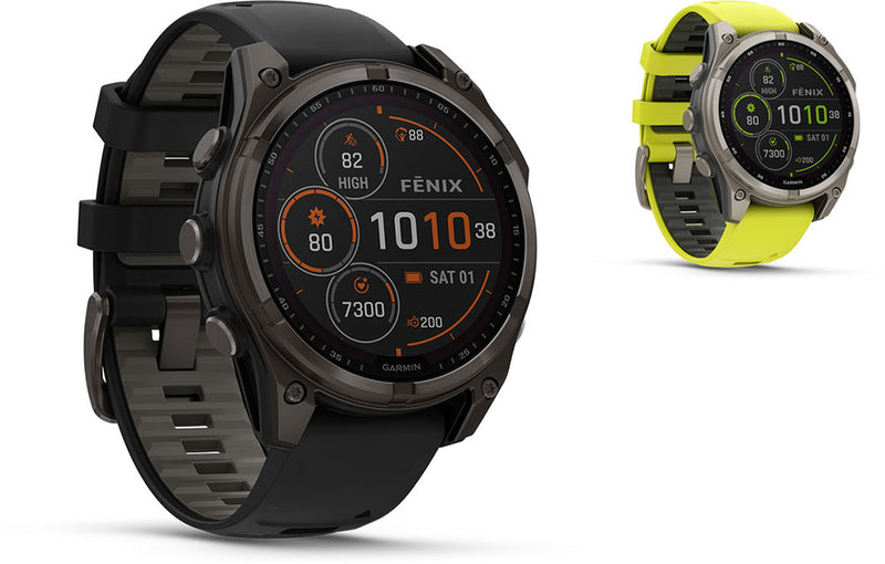 Load image into Gallery viewer, Garmin fenix 8 solar sapphire titan gps 47 mm multisport-smartwatch