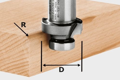 Afbeelding laden in galerijviewer, Festool accessoires hw r2-ofk 500 afrondfrees hw | 490092