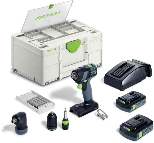 Afbeelding laden in galerijviewer, Festool accu-schroefboormachine txs 18 c 3,0-set (2x 3.0ah accu + lader) - 576896