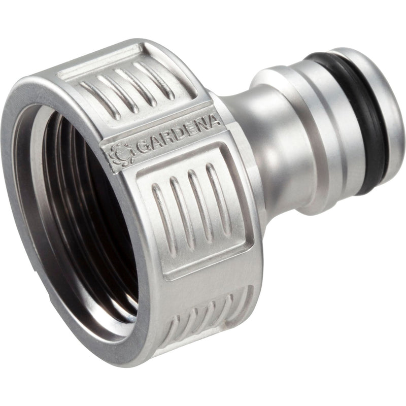Load image into Gallery viewer, Gardena premium kraanstuk 26.5 mm (g 3 4 ) (zilver, 18241-20)