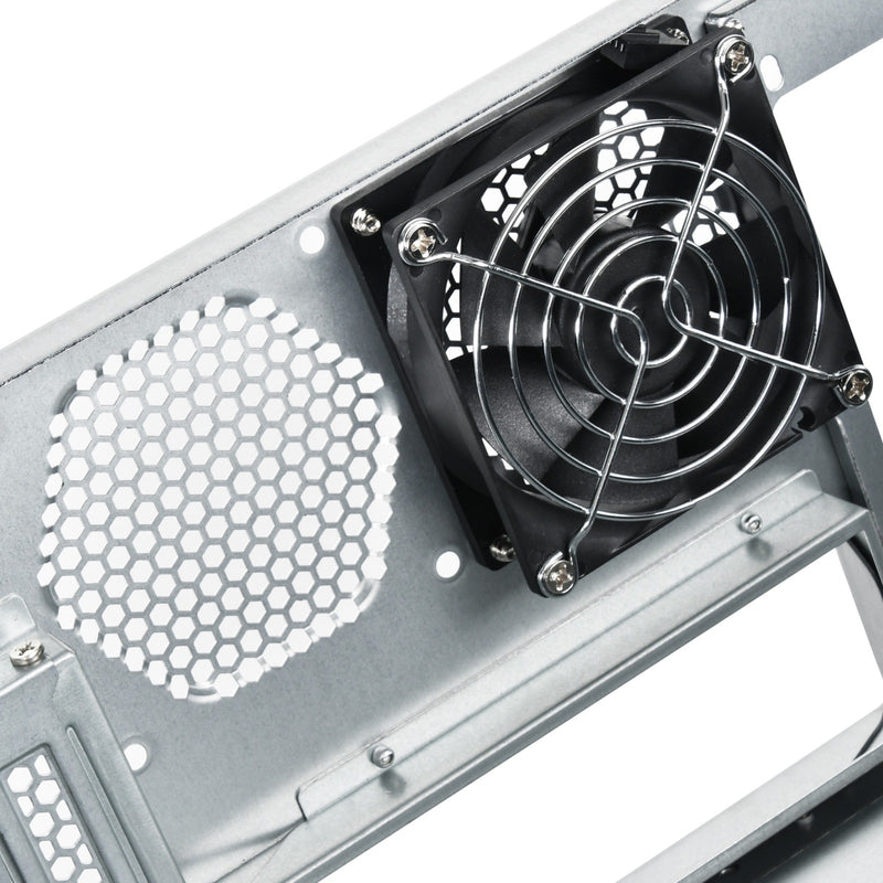 Load image into Gallery viewer, Silverstone rm400 rack behuizing (zwart | 2x usb-a 3.2 (5 gbit s))