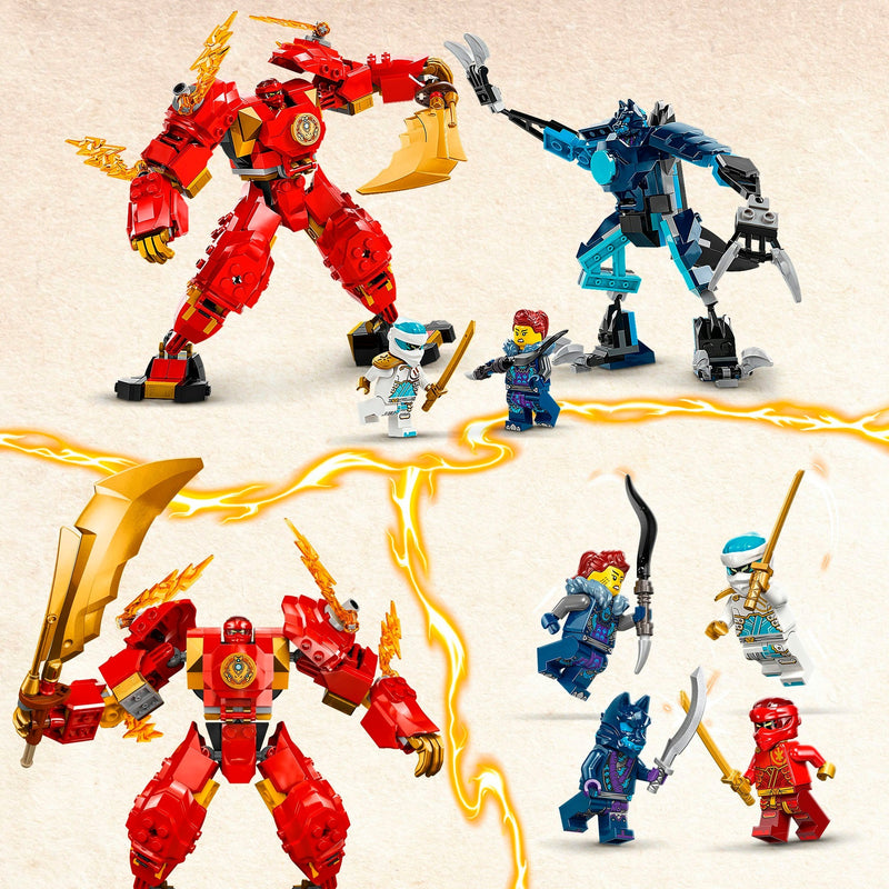 Load image into Gallery viewer, Lego ninjago 71808 kais elementaire vuurmecha