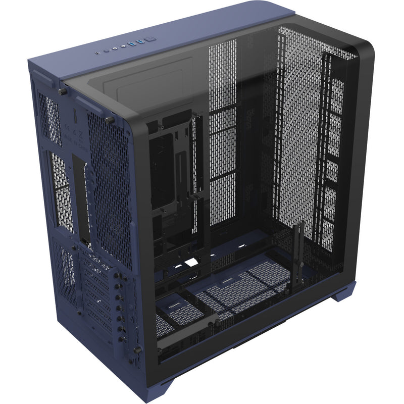 Load image into Gallery viewer, Thermaltake view 390 air future dusk midi tower behuizing (paars | 2x usb-a | 1x usb-c | tempered glass)
