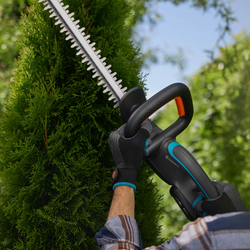 Load image into Gallery viewer, Gardena accuheggenschaar easycut 55 18v solo (grijs turquoise, 14735-55, accu en oplader niet inbegrepen)