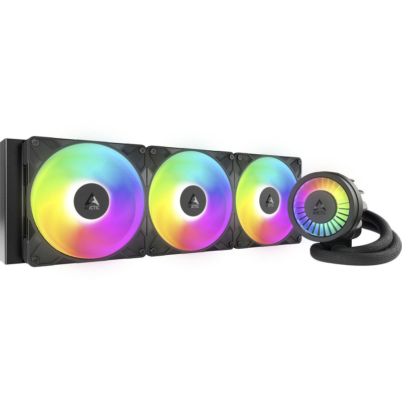 Load image into Gallery viewer, Arctic liquid freezer iii pro 420 a-rgb waterkoeling (zwart, 4-pins pwm fan-connector)