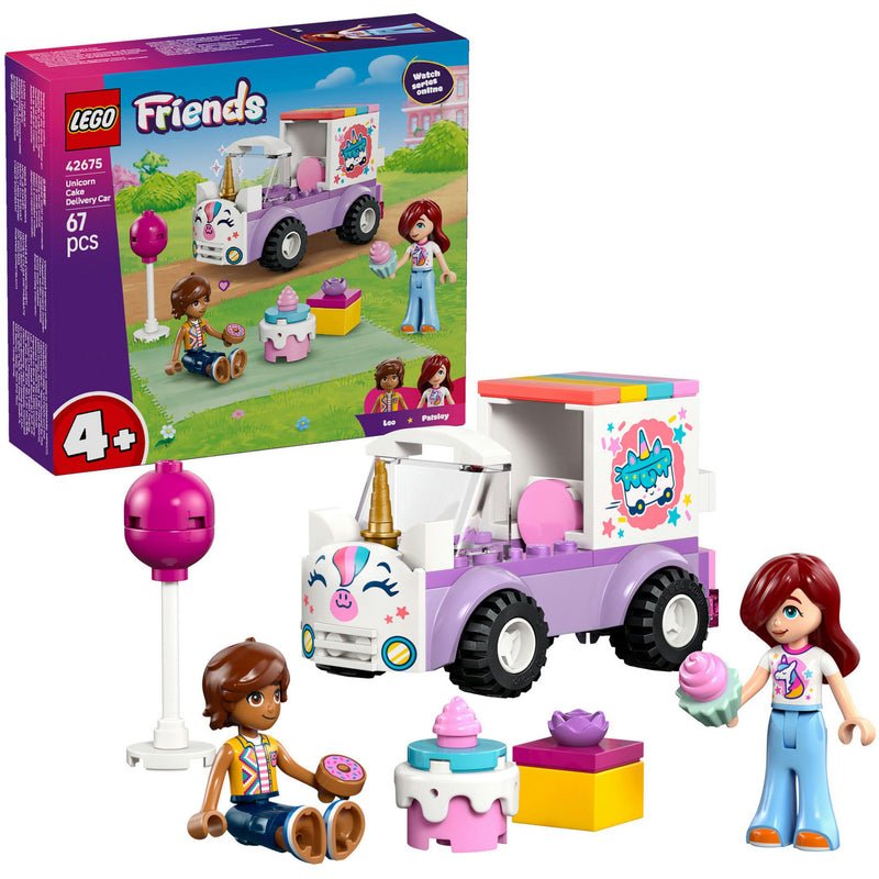 Load image into Gallery viewer, Lego friends 42675 eenhoorn taartenbezorgauto