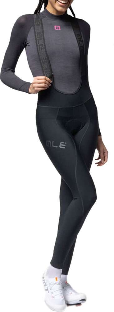 Chargez l'image dans la visionneuse de la galerie, Alé winter - women's bib shorts with pad
