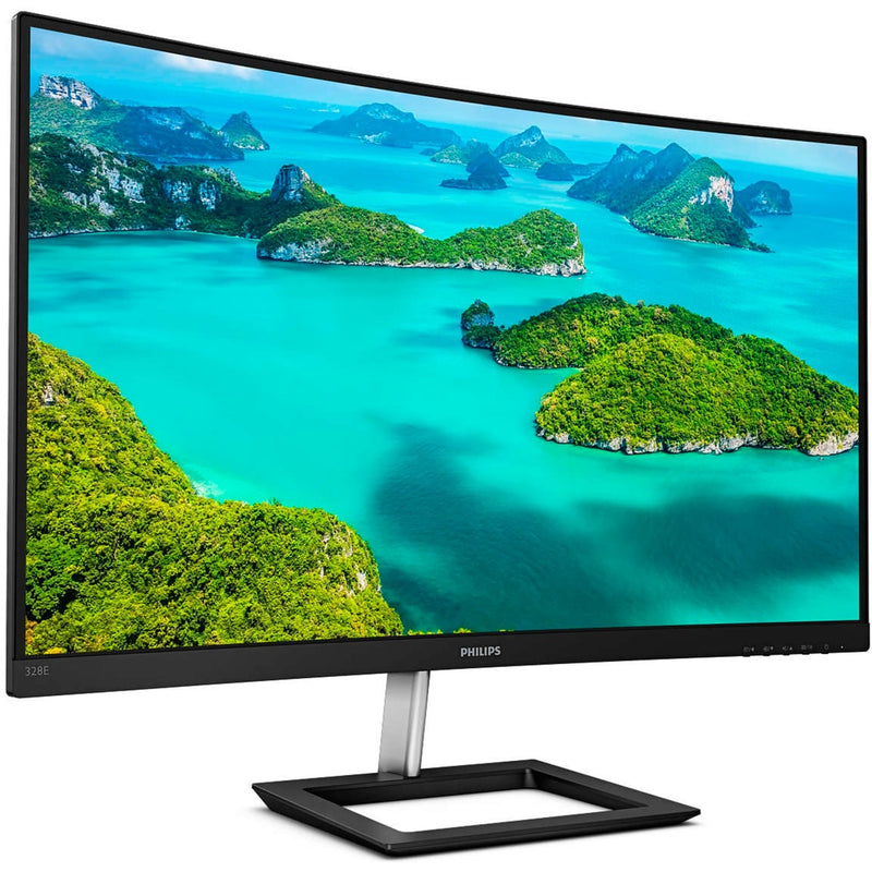 Load image into Gallery viewer, Philips 328e1ca 00 31.5 4k uhd curved monitor (zwart, 2x hdmi, displayport)