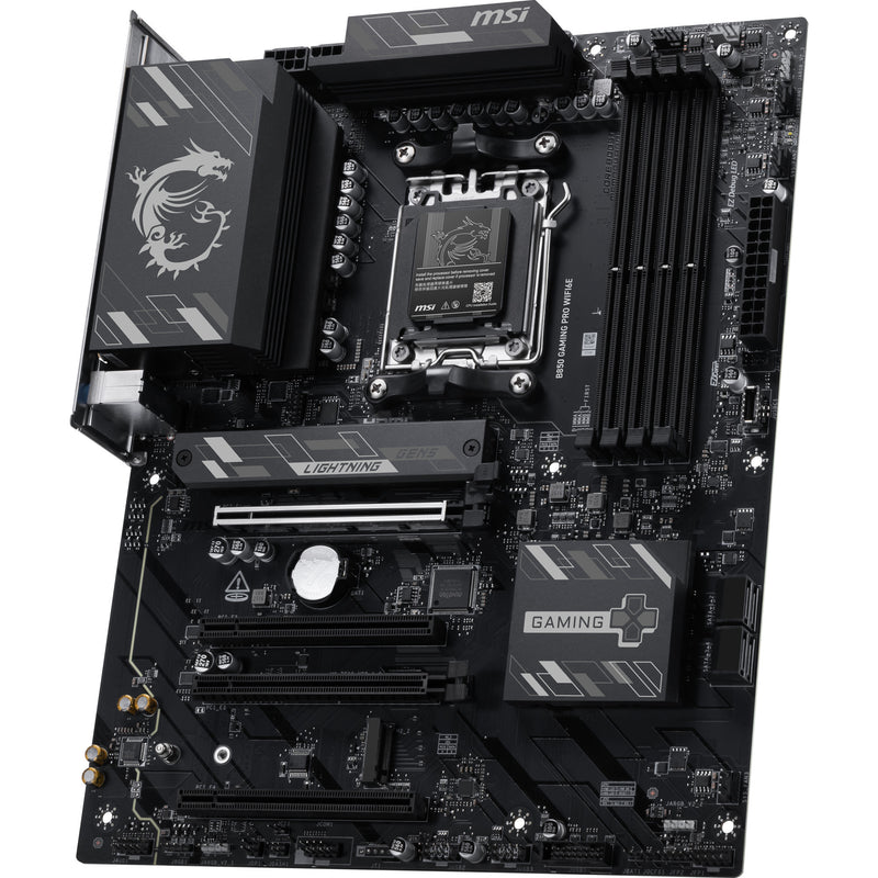 Load image into Gallery viewer, Msi b850 gaming pro wifi6e socket am5 moederbord (zwart, raid, 2.5gb-lan, wi-fi 6e, bt, sound, atx)