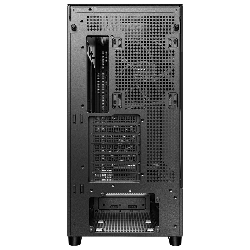 Load image into Gallery viewer, Antec flux midi tower behuizing (zwart | 2x usb-a | 1x usb-c | tempered glass)