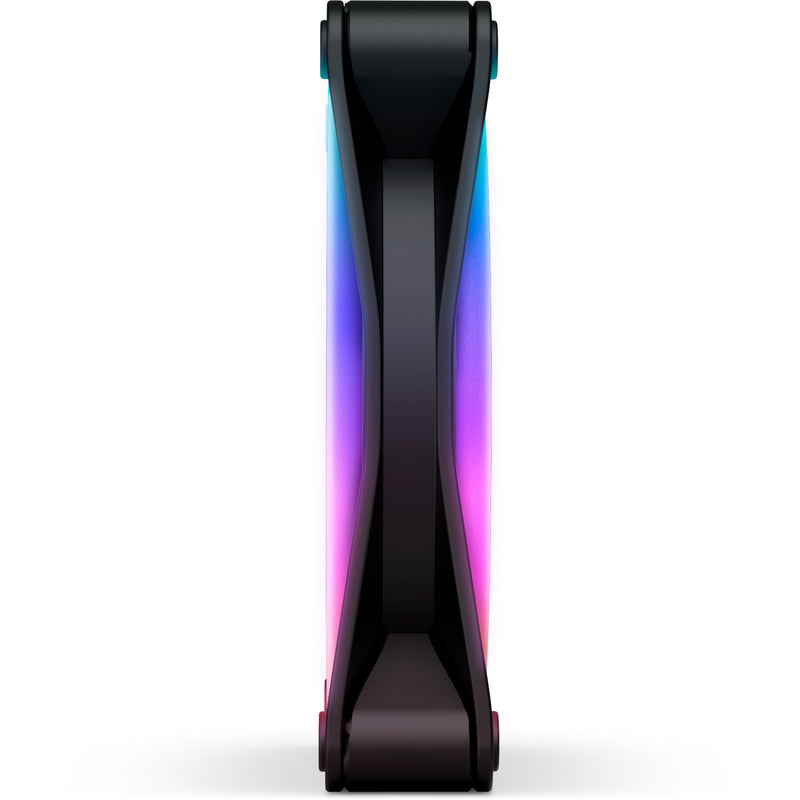 Load image into Gallery viewer, Nzxt f120 rgb duo case fan (zwart, 120 x 120 x 25 mm, pwm, zonder controller)