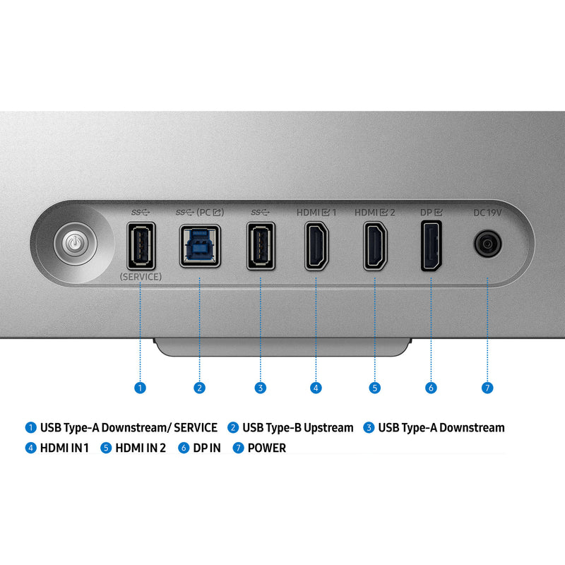 Chargez l'image dans la visionneuse de la galerie, Samsung odyssey 3d g90xf 27 4k uhd gaming monitor (zilver, 2x hdmi, displayport, 2x usb-a, usb-b, 165 hz)