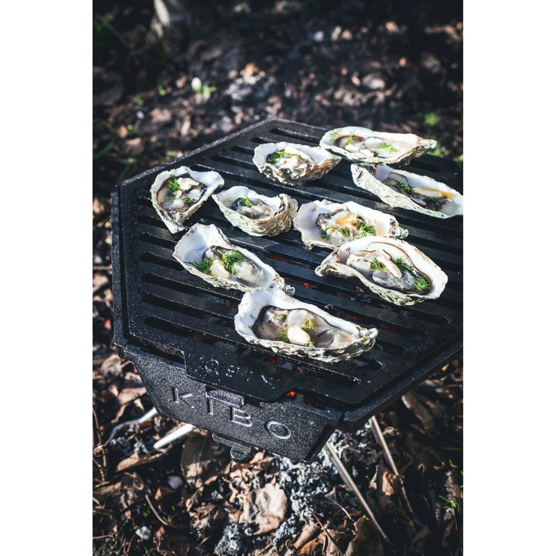 Cargue la imagen en el visor de la galería, The windmill kibo grill model 3.0 houtskoolbarbecue (zwart)
