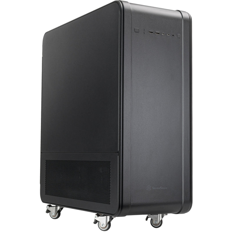 Afbeelding laden in galerijviewer, Silverstone alta t1 big tower behuizing (zwart | 2x usb-a | 2x usb-c)