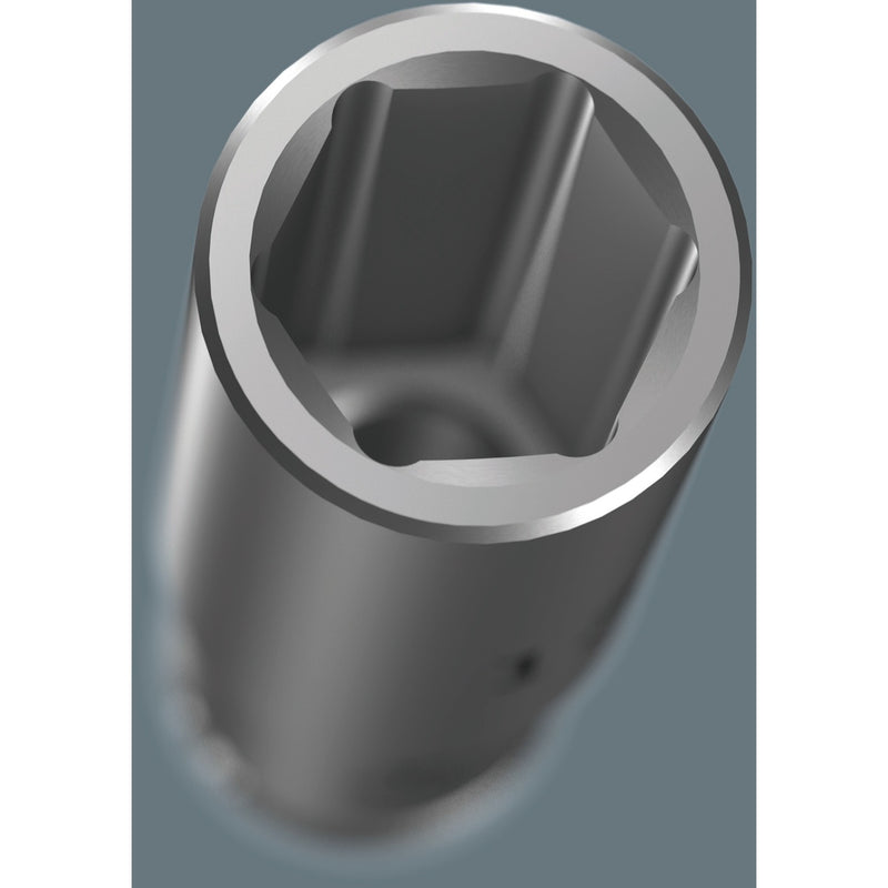 Load image into Gallery viewer, Wera belt b deep 1 doppen set, met 3 8 -aandrijving, 9‑delig dopsleutel (zwart)