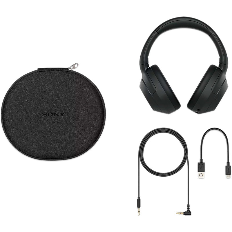 Chargez l'image dans la visionneuse de la galerie, Sony ult wear draadloze koptelefoon met noise canceling over-ear headset (zwart, bluetooth)