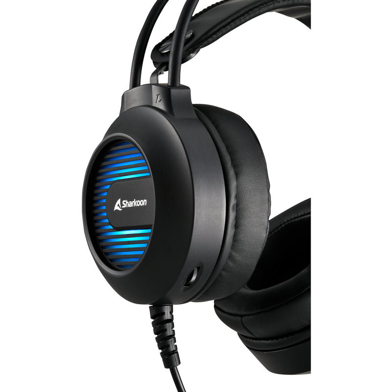 Load image into Gallery viewer, Sharkoon skiller sgh20 over-ear gaming headset (zwart, pc, playstation 5)