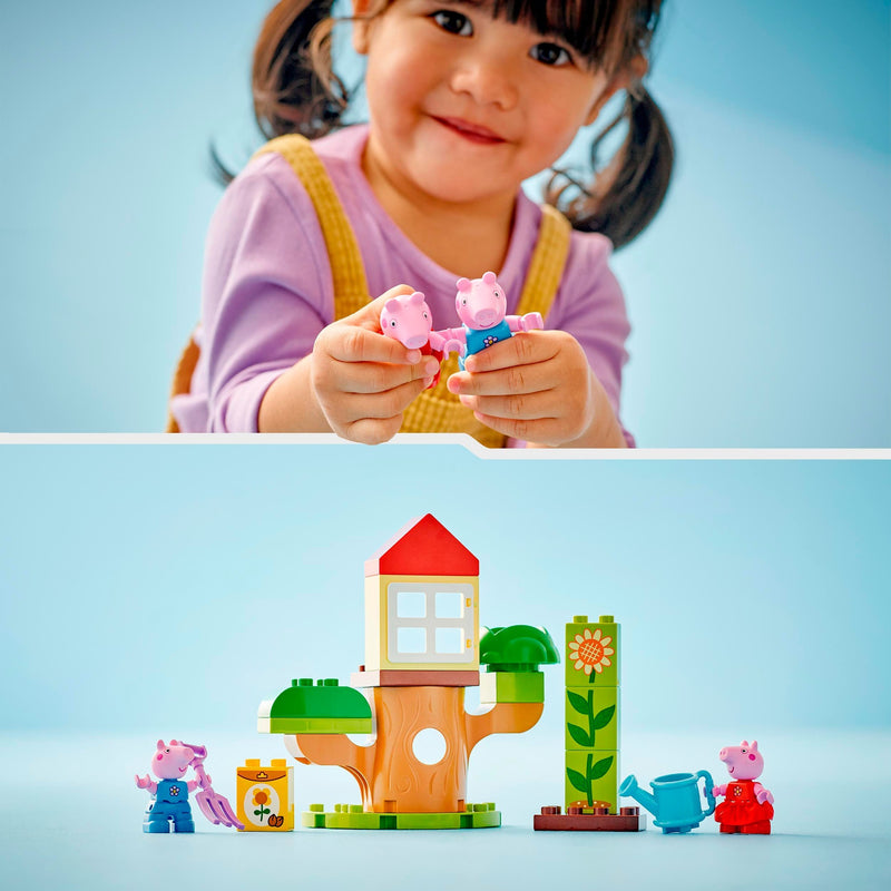 Load image into Gallery viewer, Lego duplo - peppa big tuin en boomhut constructiespeelgoed (10431)