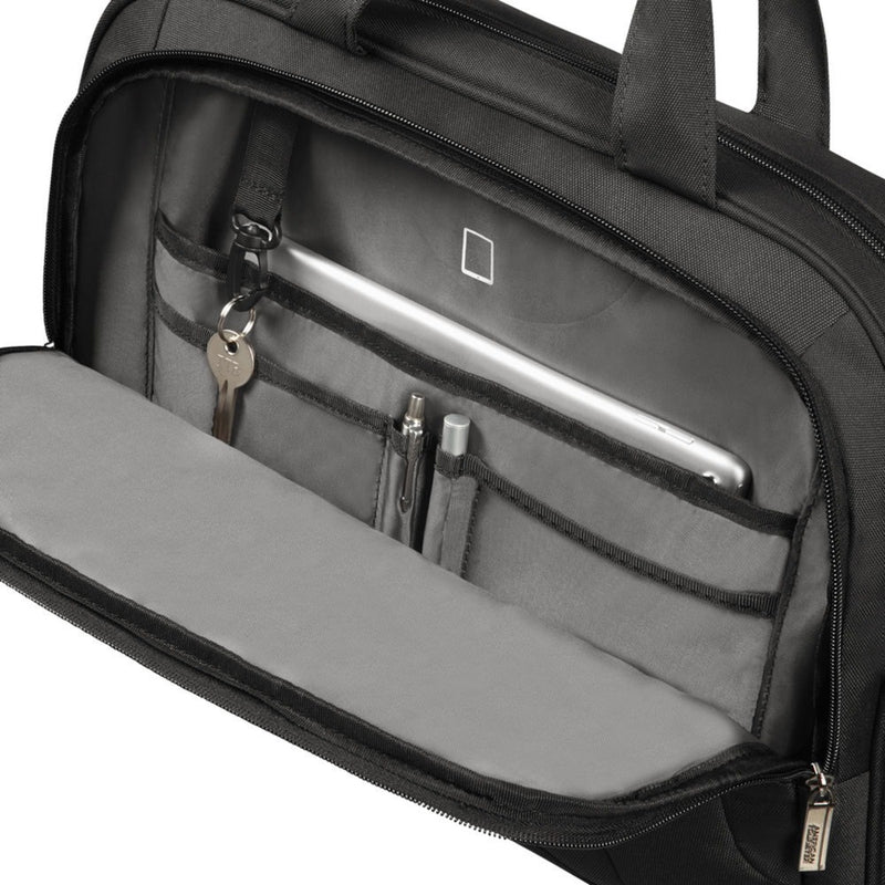 Afbeelding laden in galerijviewer, Samsonite american tourister at work schoudertas 15.6 inch (zwart)