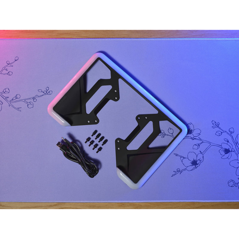 Load image into Gallery viewer, Trust gxt 907 vybz rgb-achtergrondverlichting voor monitoren (zwart)