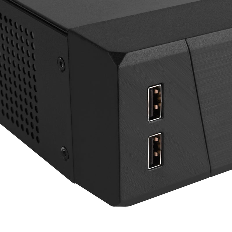 Laden Sie das Bild in Galerie -Viewer, Silverstone sst-ml10b htpc behuizing (zwart | 2x usb-a)