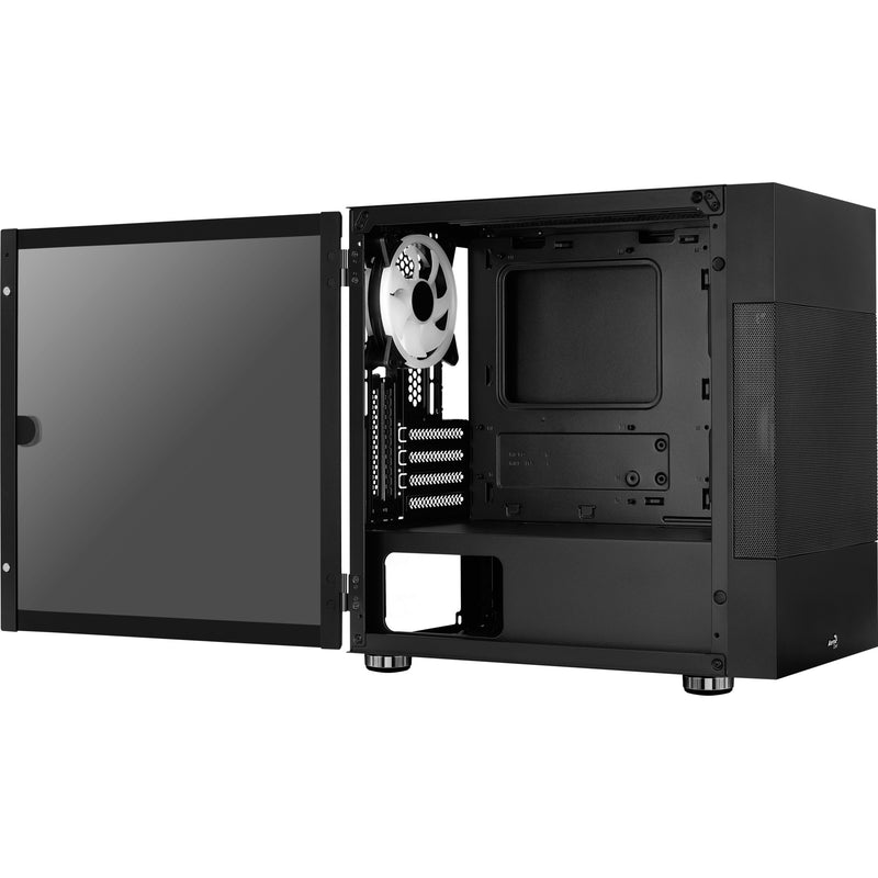 Load image into Gallery viewer, Aerocool atomic v2 mini tower behuizing (zwart | 2x usb-a | window)