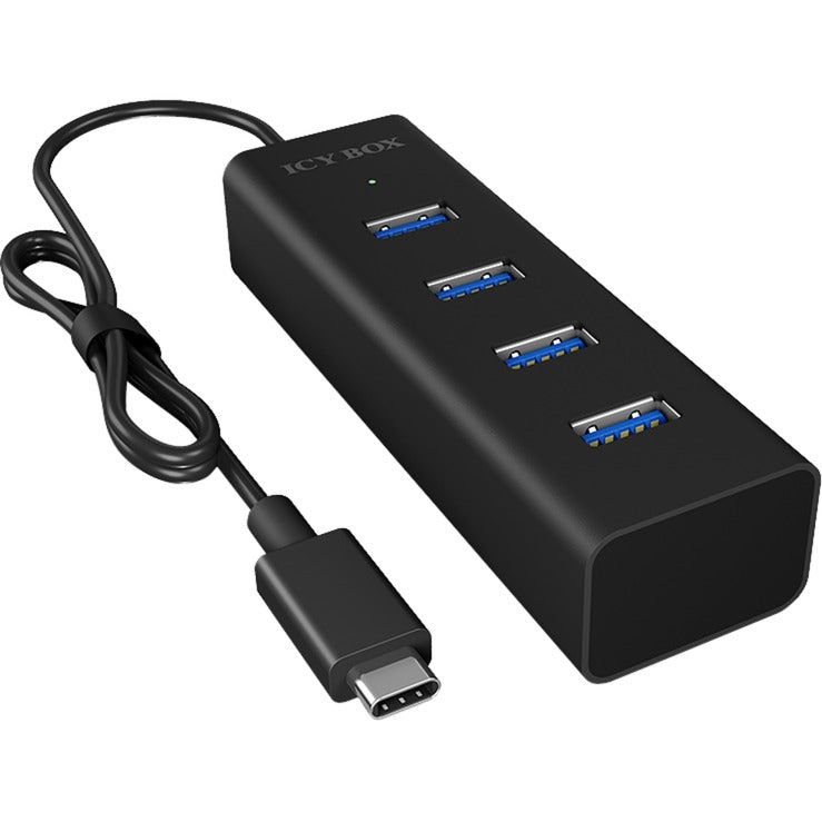 Load image into Gallery viewer, Icy box ib-hub1409-c3 usb-hub (zwart, 4x usb-a 3.2 (5 gbit s), 1x usb-c 3.2 (5 gbit s))