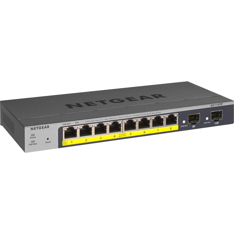 Load image into Gallery viewer, Netgear gs110tp v3 switch