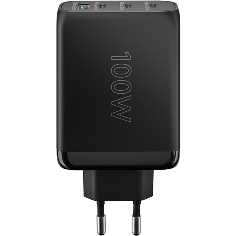 Chargez l'image dans la visionneuse de la galerie, Goobay 100w gan usb-c pd multiport quick charger (zwart)