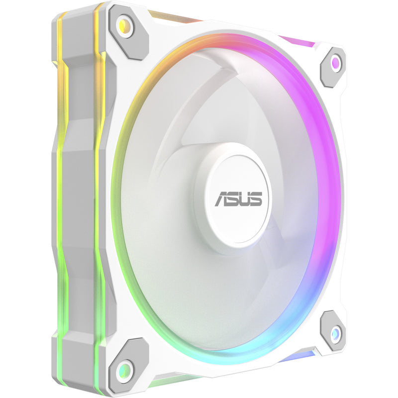 Load image into Gallery viewer, Asus prime mr120 argb reverse fan - triple pack case fans (wit, 3 stuks, 120 x 120 x 28 mm, 3 stuks)