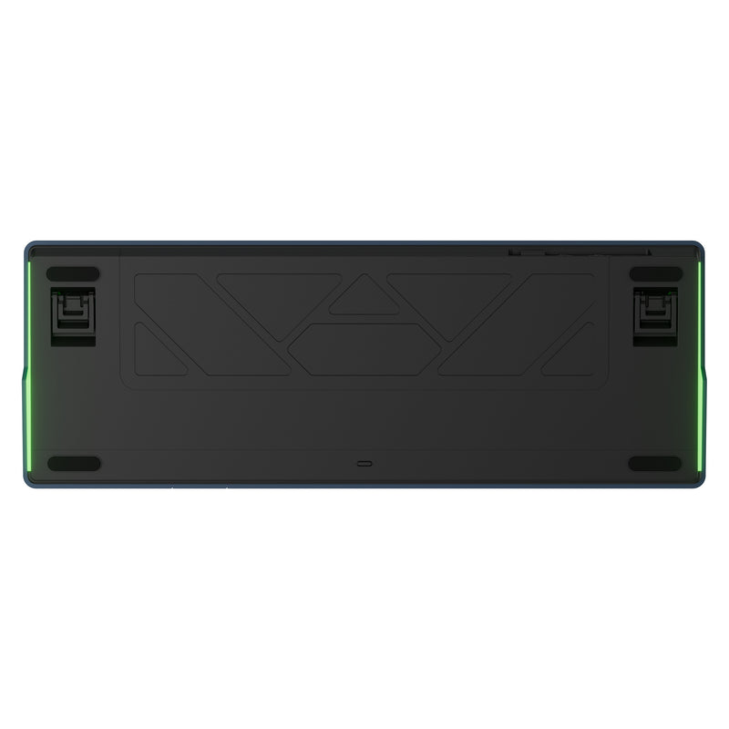Load image into Gallery viewer, Ducky ok-m-98 rgb mechanisch toetsenbord (zwart, us lay-out (qwerty), ktt linear, 96%, rgb, hot-swap, pbt, 2.4 ghz | bluetooth | usb-c)