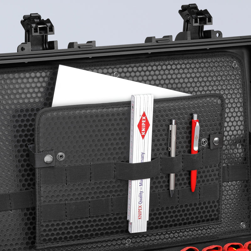 Load image into Gallery viewer, Knipex gereedschapskoffer robust45 move gereedschapskist (zwart)
