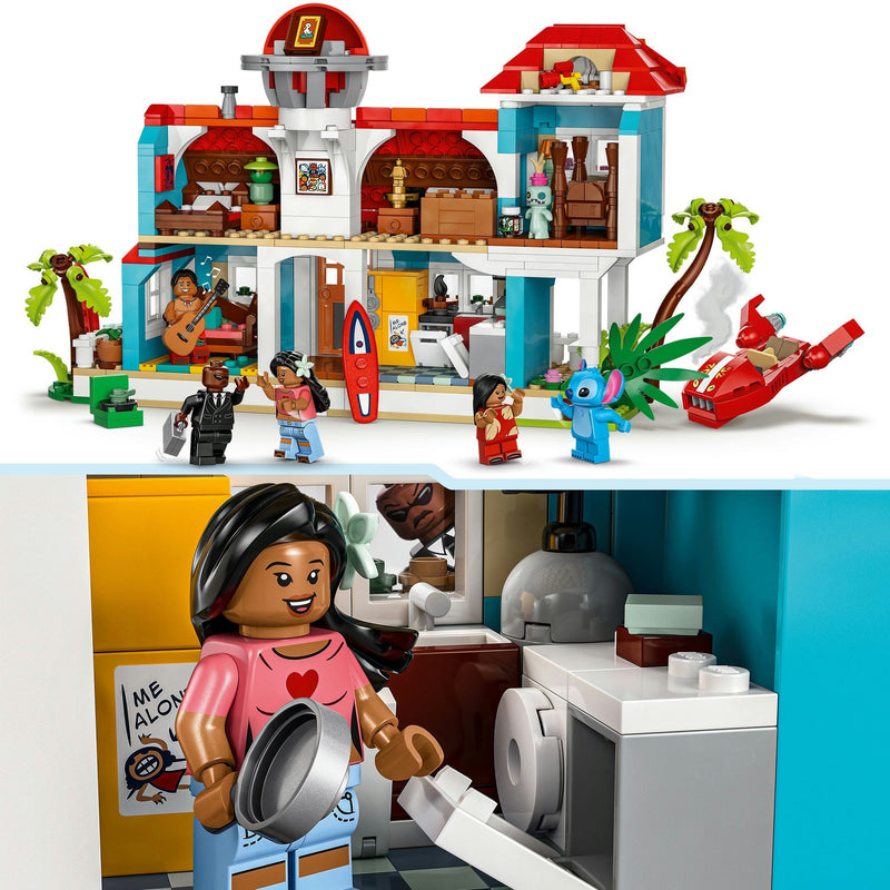 Load image into Gallery viewer, Lego disney - lilo en stitch strandhuis constructiespeelgoed (43262)
