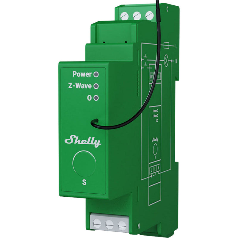 Load image into Gallery viewer, Shelly wave pro dimmer 1pm (groen)