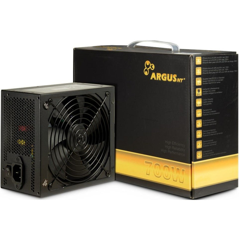 Load image into Gallery viewer, Inter-tech argus gps-700 700 watt voeding (zwart, 4x pcie)