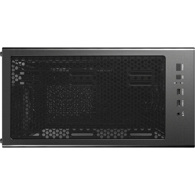 Load image into Gallery viewer, Antec ax85 argb midi tower behuizing (zwart | 2x usb-a | tempered glass)