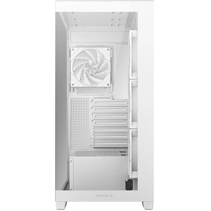 Afbeelding laden in galerijviewer, Deepcool cg580 4f midi tower behuizing (wit | 2x usb-a | 1x usb-c | rgb | tempered glass)