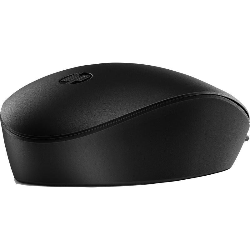 Load image into Gallery viewer, Hp 128 lasermuis met kabel (zwart, 1200 dpi)