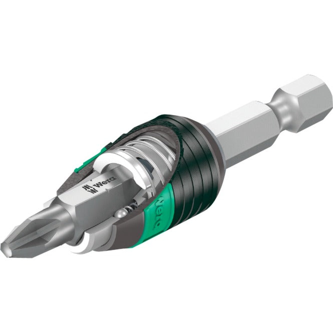 Load image into Gallery viewer, Wera bit-safe 61 universal 1, 61‑delig bitset (zwart groen)
