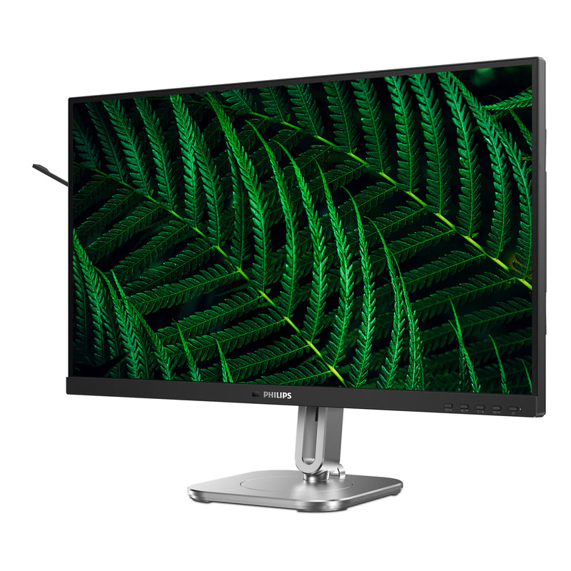 Cargue la imagen en el visor de la galería, Philips 27b2g5200 27 monitor (zilver zwart, vga, hdmi, displayport, usb, audio, 100 hz)
