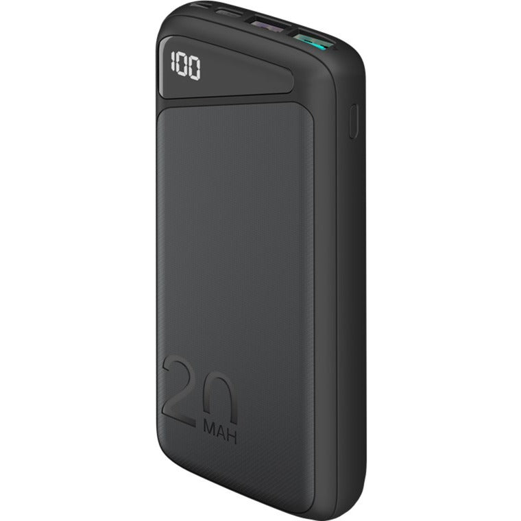 Load image into Gallery viewer, Goobay quick charge powerbank 20.000 mah - 74 wh (zwart, usb-c pd, qc 3.0)