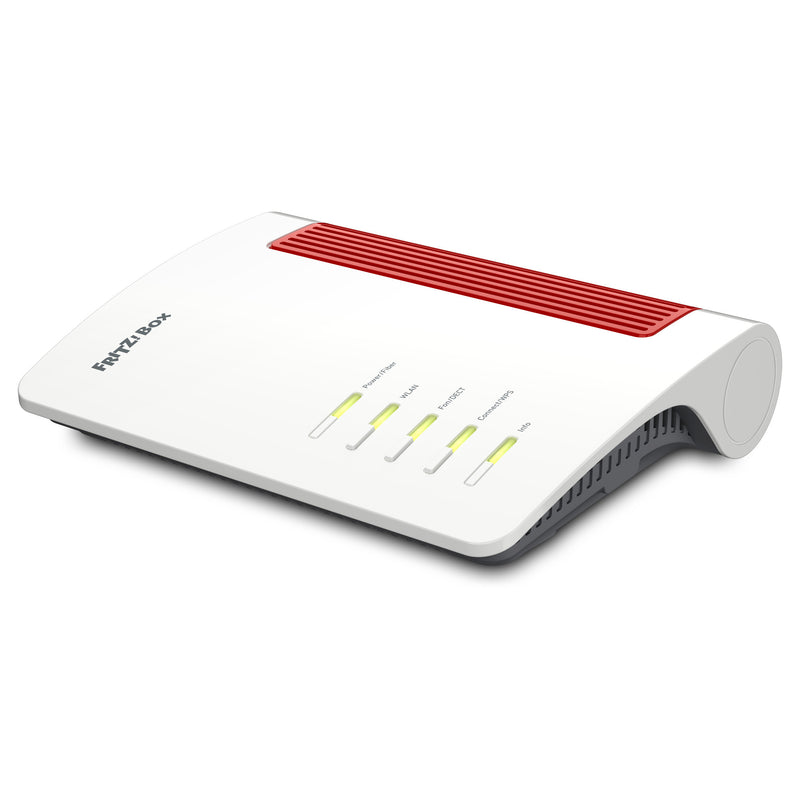 Load image into Gallery viewer, Fritz! box 5690 xgs edition international glasvezel router (wit rood, mesh wi-fi, 10 gbit s)