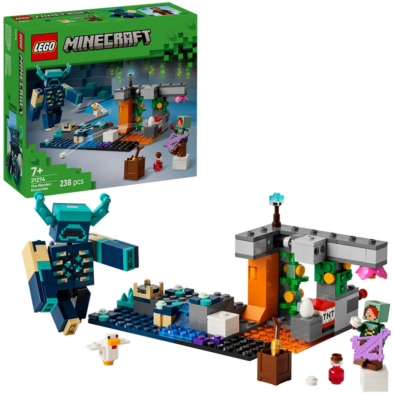 Load image into Gallery viewer, Lego minecraft 21274 de ontmoeting met de opzichter