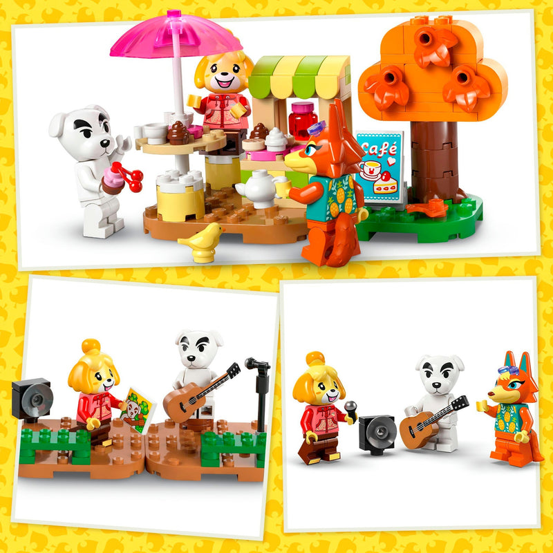 Chargez l'image dans la visionneuse de la galerie, Lego animal crossing - k.k.'s pleinconcert constructiespeelgoed (77052)
